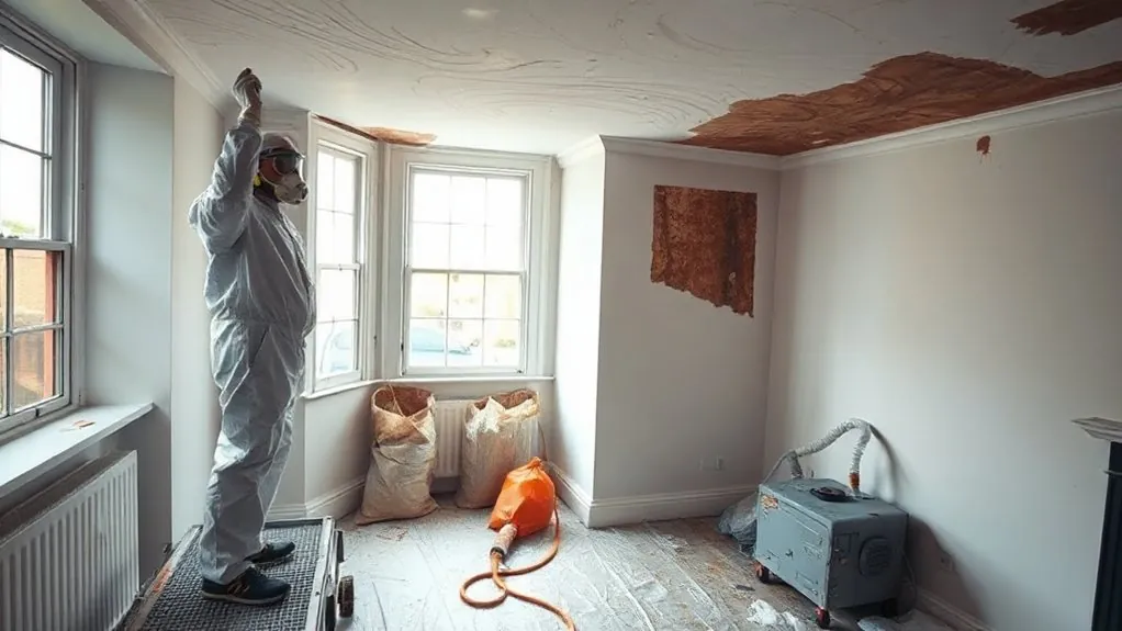 Asbestos Artex Removal in Alexandra Palace — HSE-licensed specialists