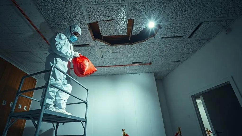 Asbestos Ceiling Removal in Alexandra Palace — HSE-licensed specialists