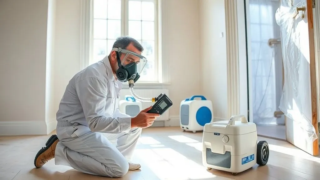 4-Stage Clearance Testing in Alexandra Palace — HSE-licensed specialists