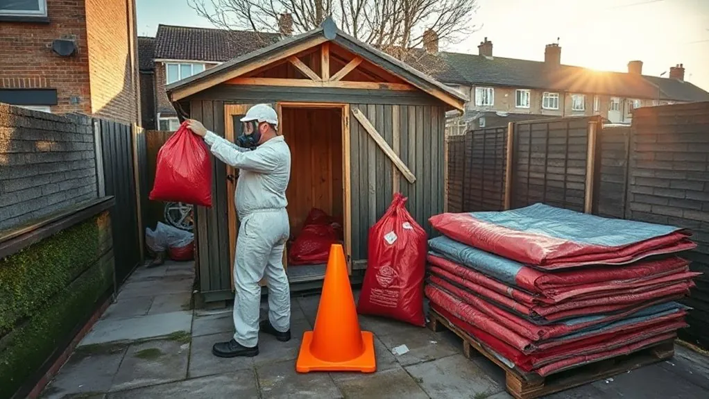 Garage & Shed Roof Removal in Alexandra Palace — HSE-licensed specialists