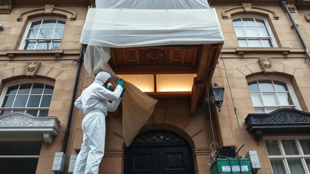 Listed Building Asbestos Removal in Alexandra Palace — HSE-licensed specialists